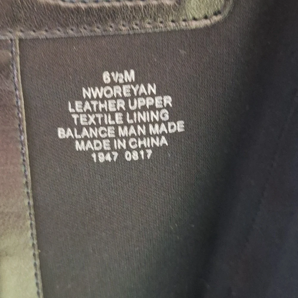 Nine West 6 1/2 M leather tall black  boots